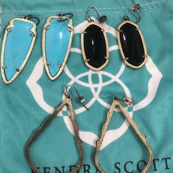 3 Pairs of Kendra Scott Earrings 🎉👏 - Picture 2 of 5